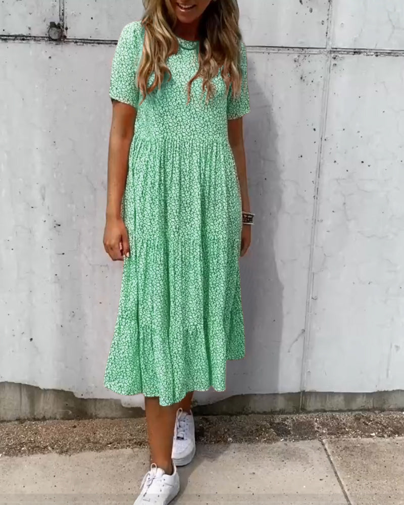 Sofie | Casual Floral Print Dress