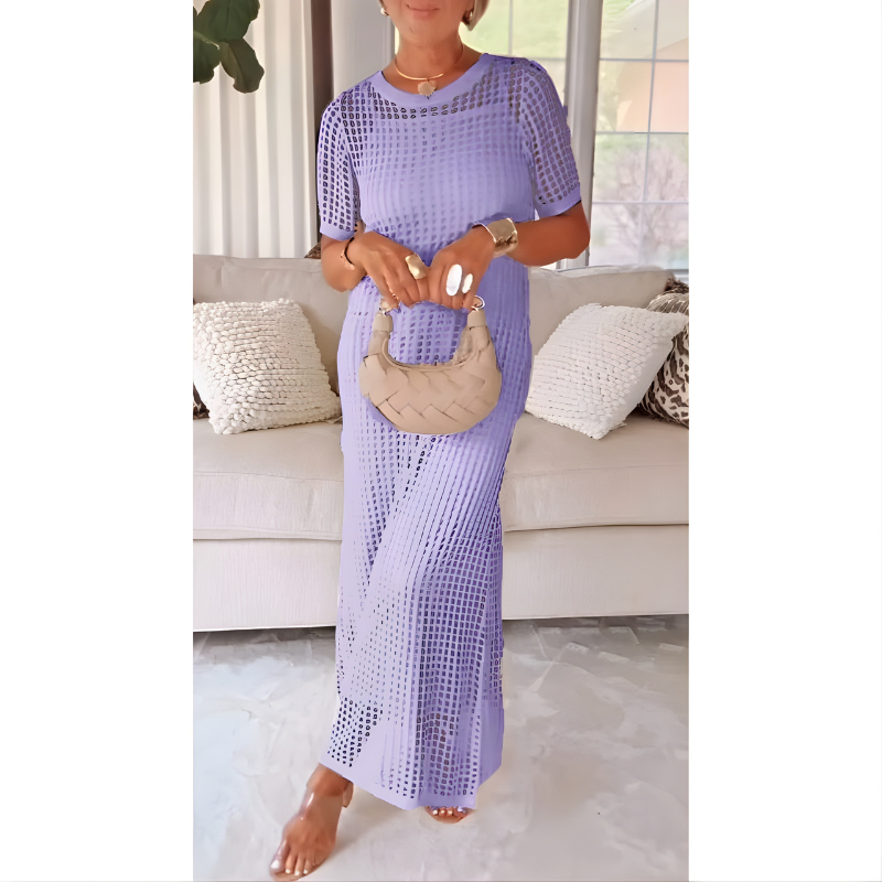 Ariella | Elegant Cut-Out Maxi Dress