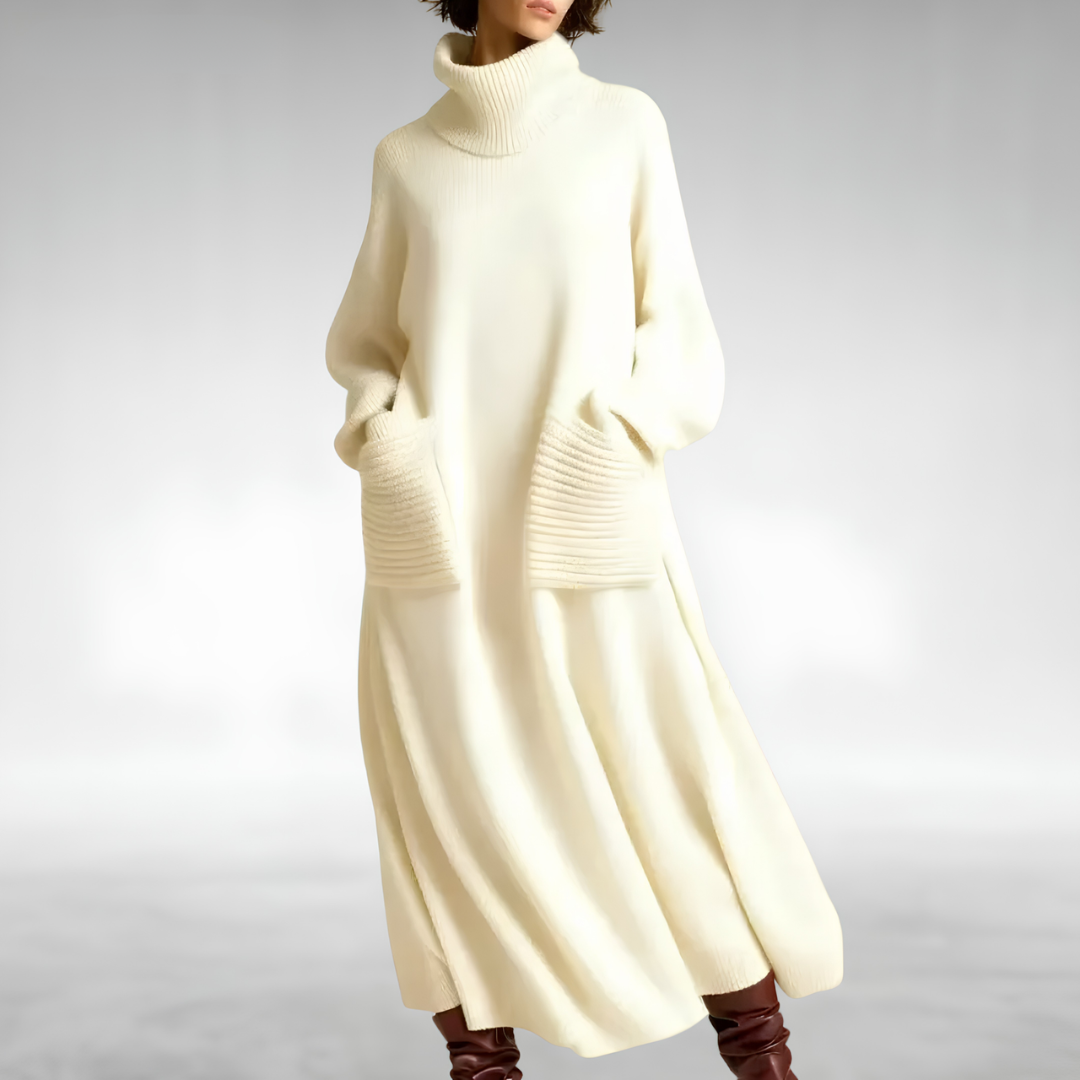 Maryam | Cozy Turtleneck Dress