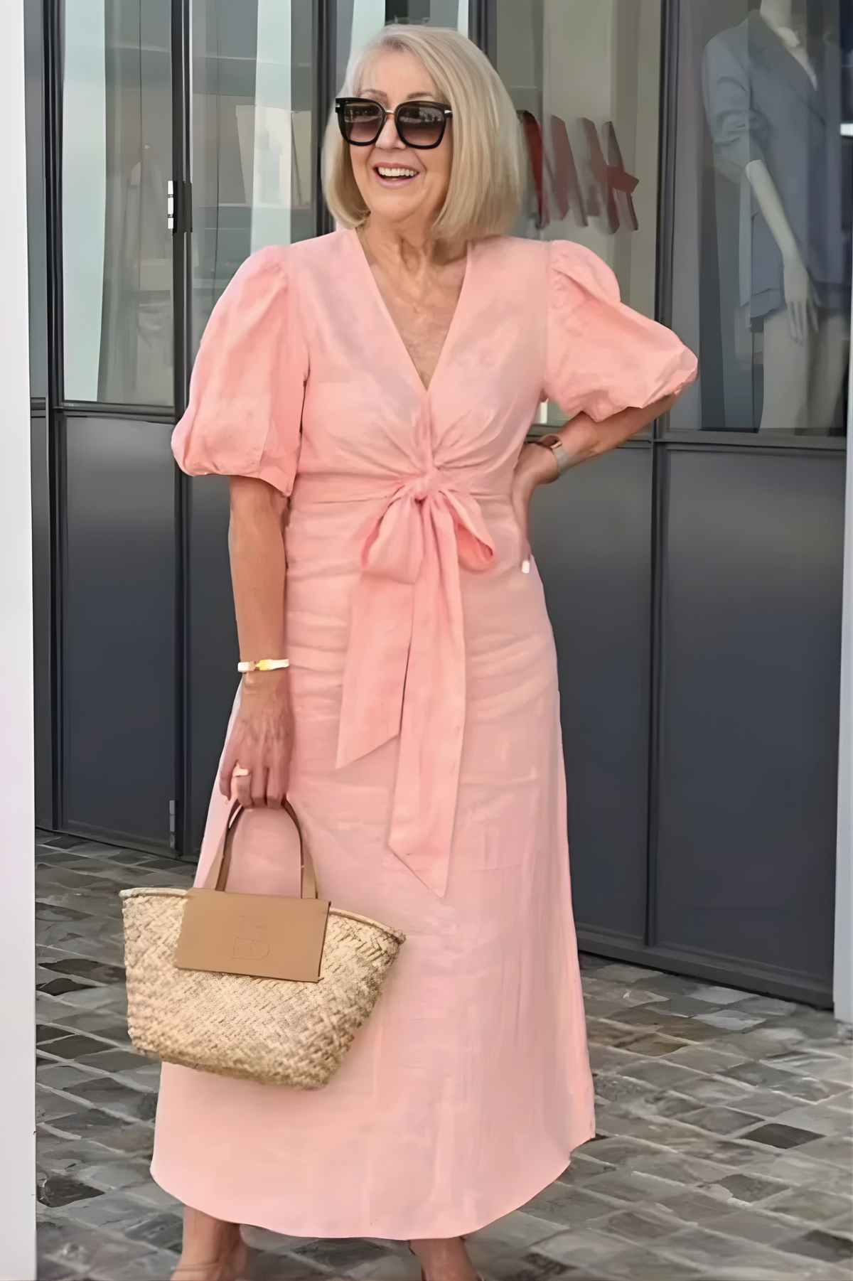 Siena |  V-Neck Sleeve Dress