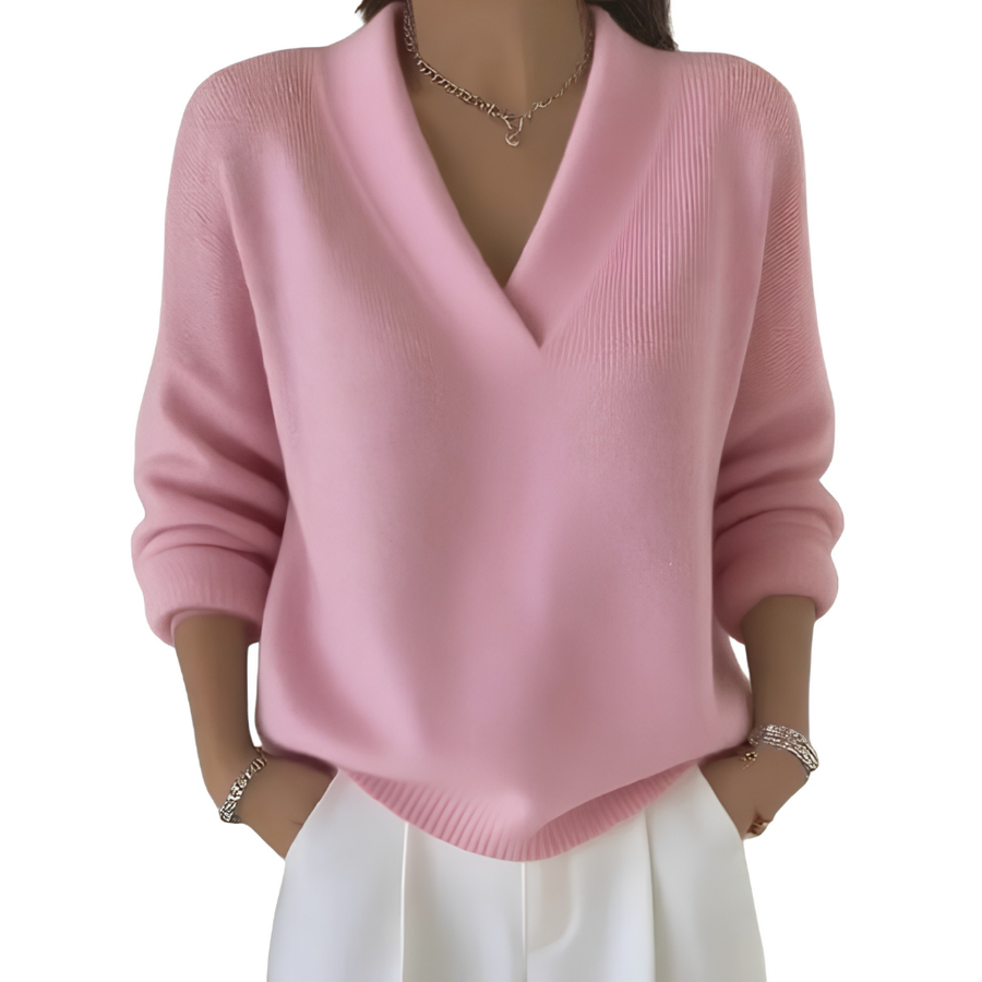 Maggie | Effortless V-Neck Jumper