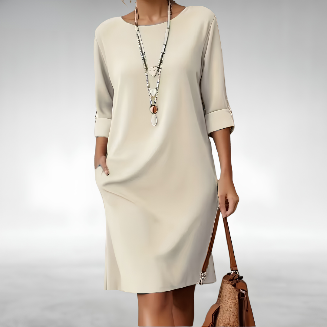 Brooklyn | Effortless Comfort Midi Dress