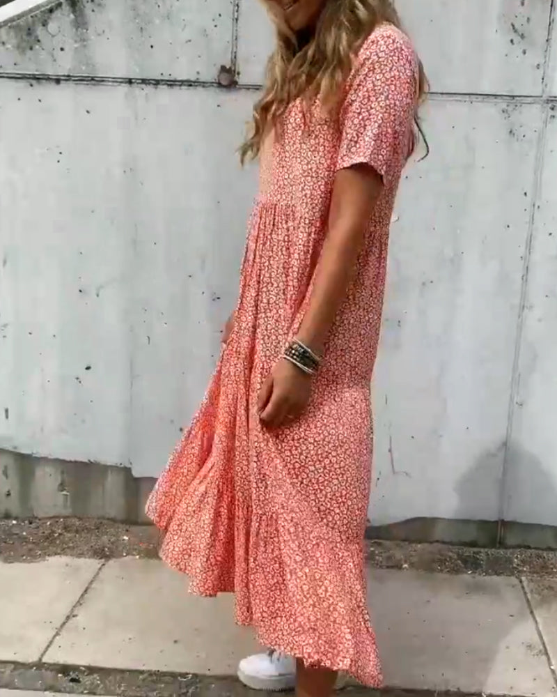 Sofie | Casual Floral Print Dress