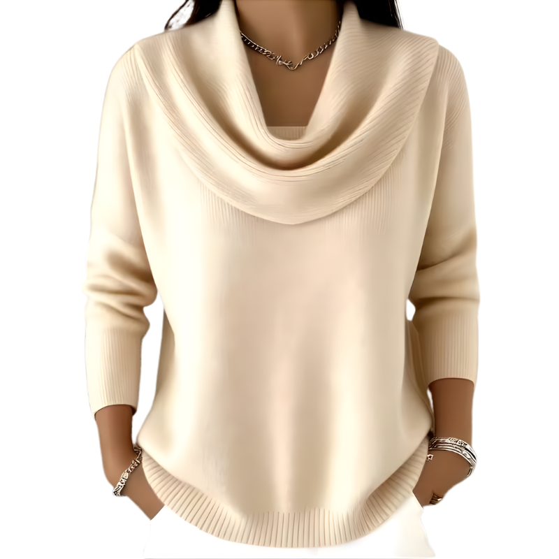 Gwen | Elegant Collared Sweater