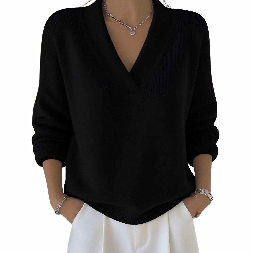 Maggie | Effortless V-Neck Jumper