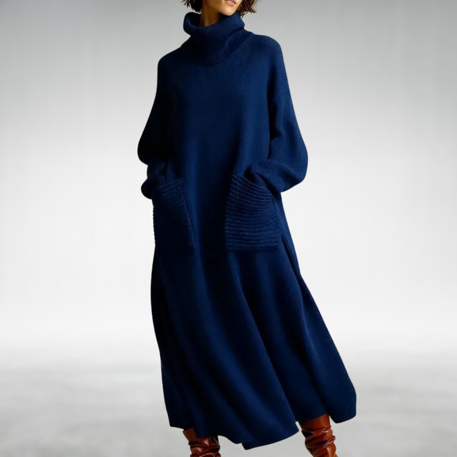 Maryam | Cozy Turtleneck Dress