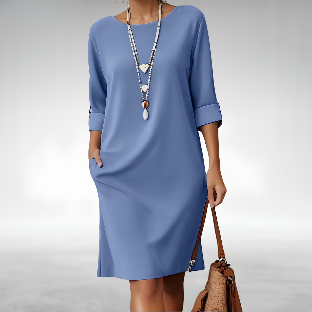 Brooklyn | Effortless Comfort Midi Dress