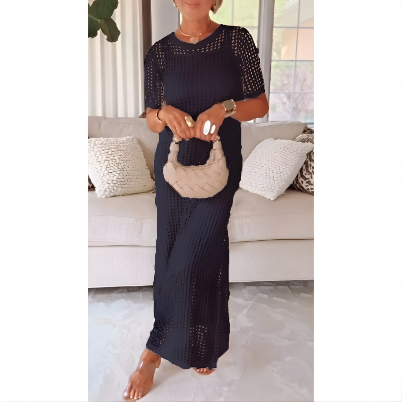 Ariella | Elegant Cut-Out Maxi Dress