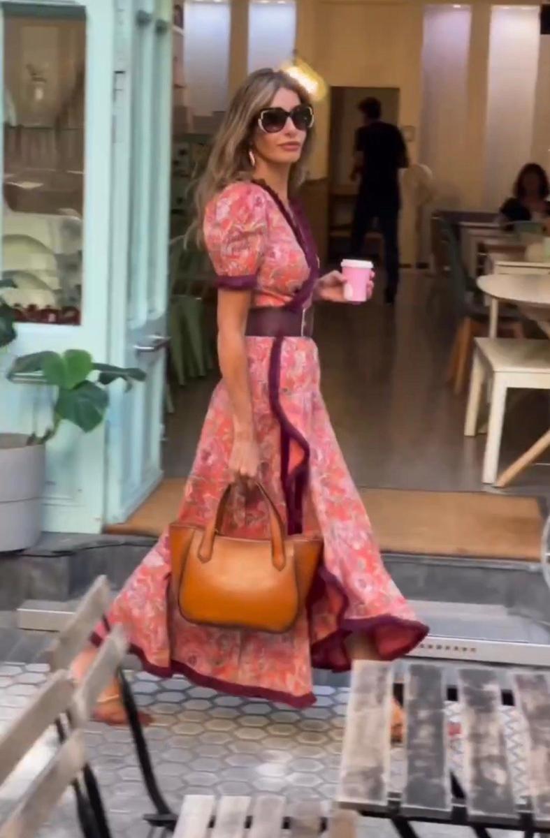 Angel | Elegant Puff-Sleeve Maxi Dress
