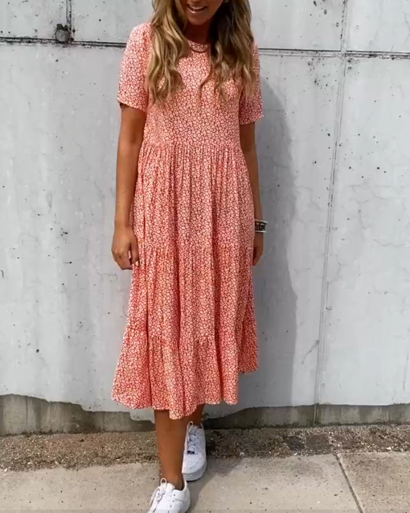 Sofie | Casual Floral Print Dress