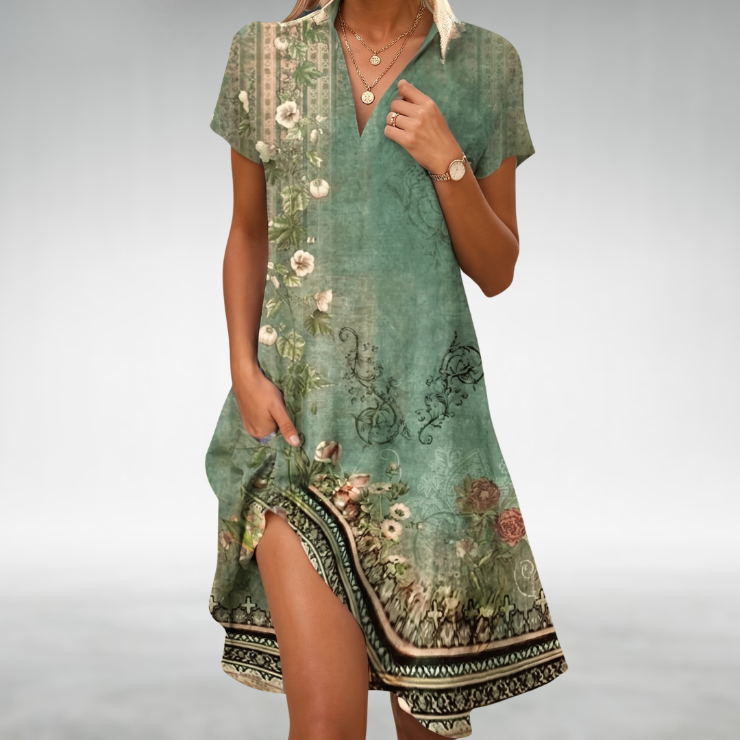 Anaya | Lightweight Comfort Midi Dress