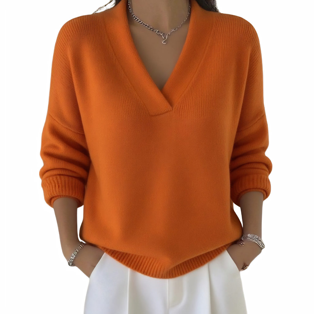 Maggie | Effortless V-Neck Jumper