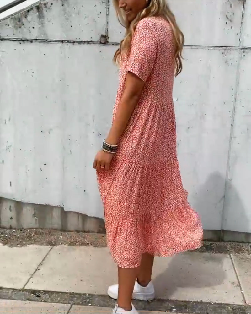 Sofie | Casual Floral Print Dress