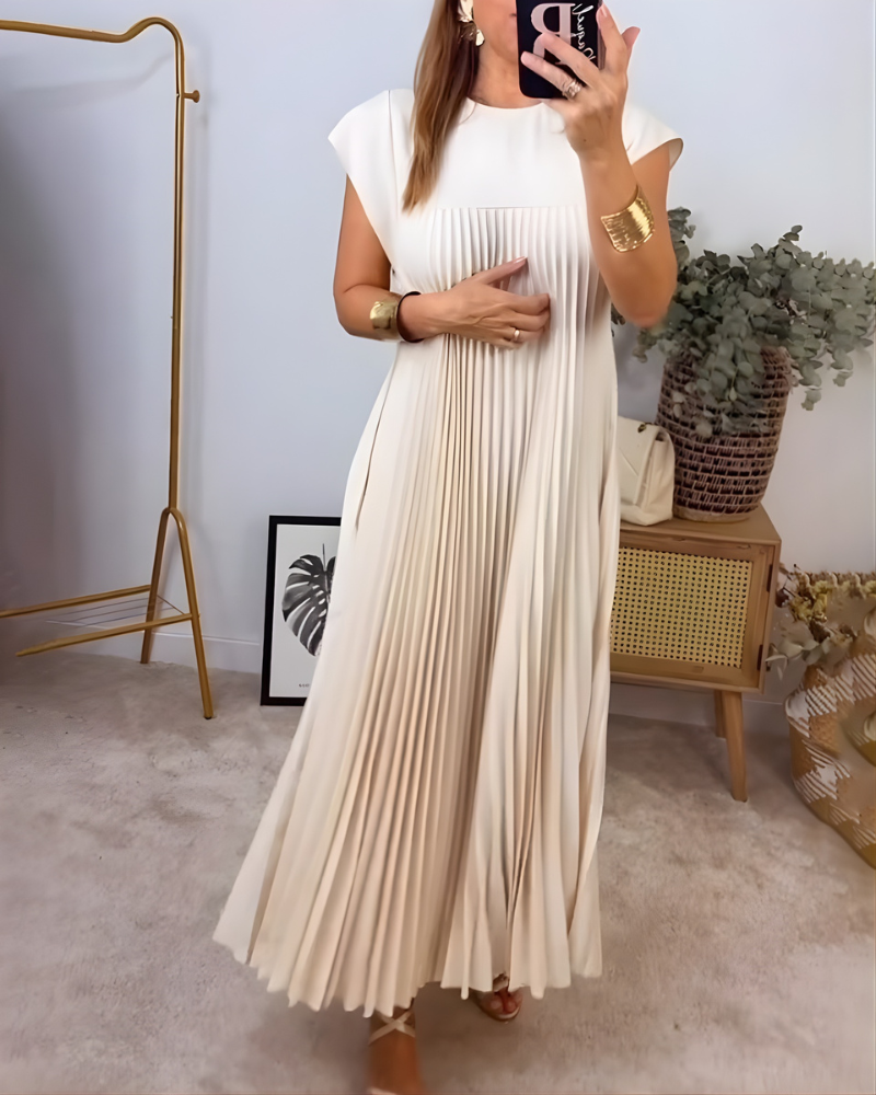 Callista | Elegant Pleated Dress