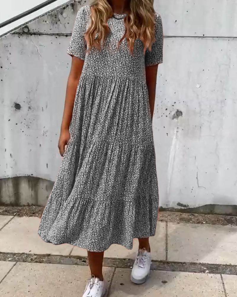 Sofie | Casual Floral Print Dress