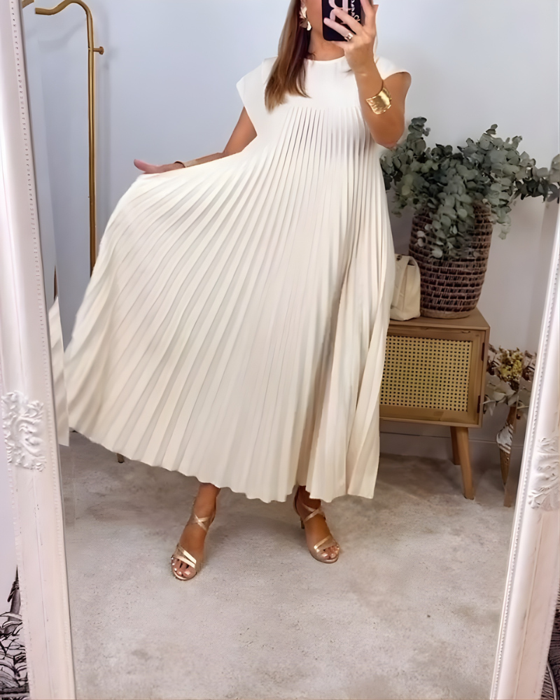 Callista | Elegant Pleated Dress