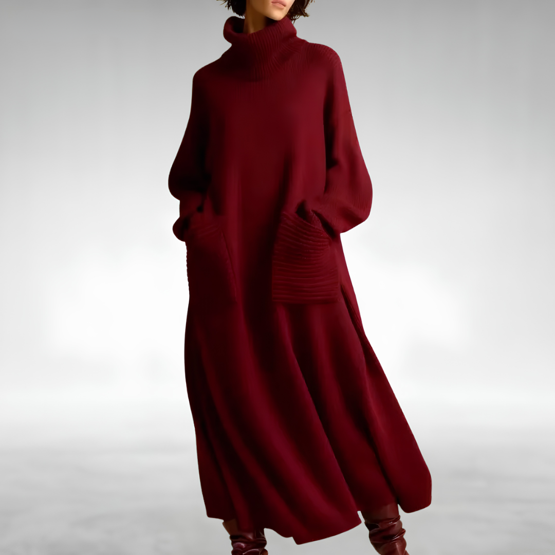 Maryam | Cozy Turtleneck Dress