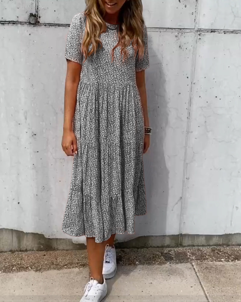 Sofie | Casual Floral Print Dress