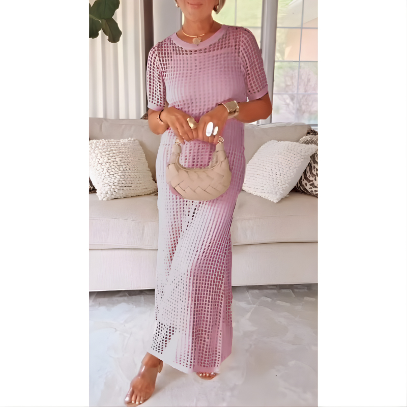 Ariella | Elegant Cut-Out Maxi Dress