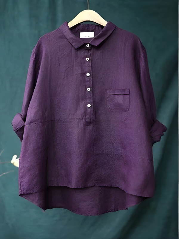 Stella™ Women's Linen Long Sleeve Shirt