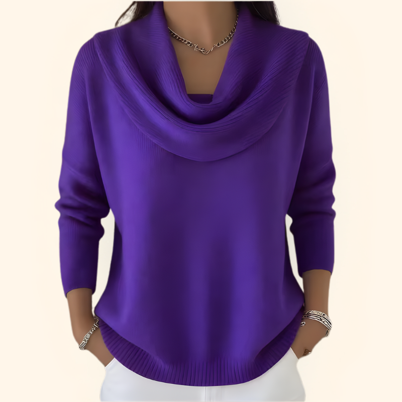 Gwen | Elegant Collared Sweater