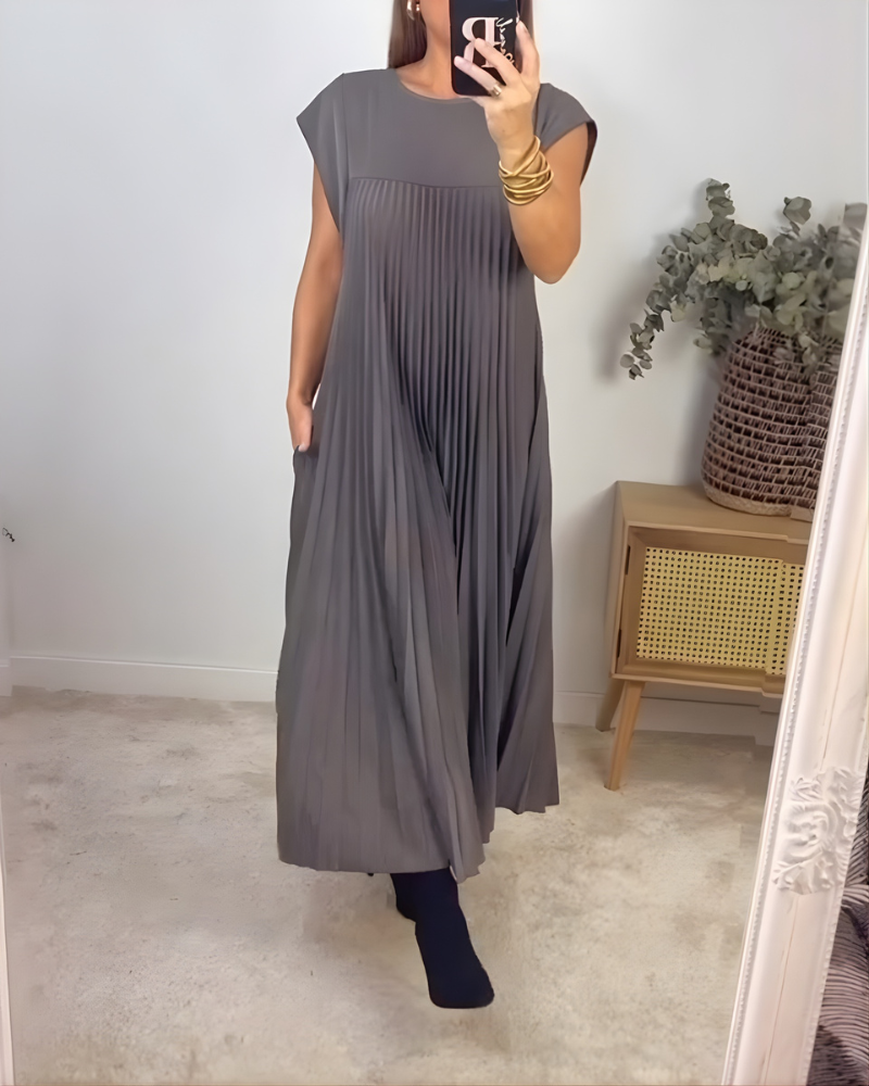 Callista | Elegant Pleated Dress