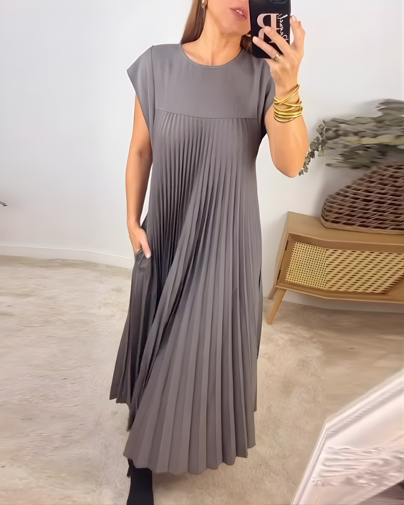 Callista | Elegant Pleated Dress