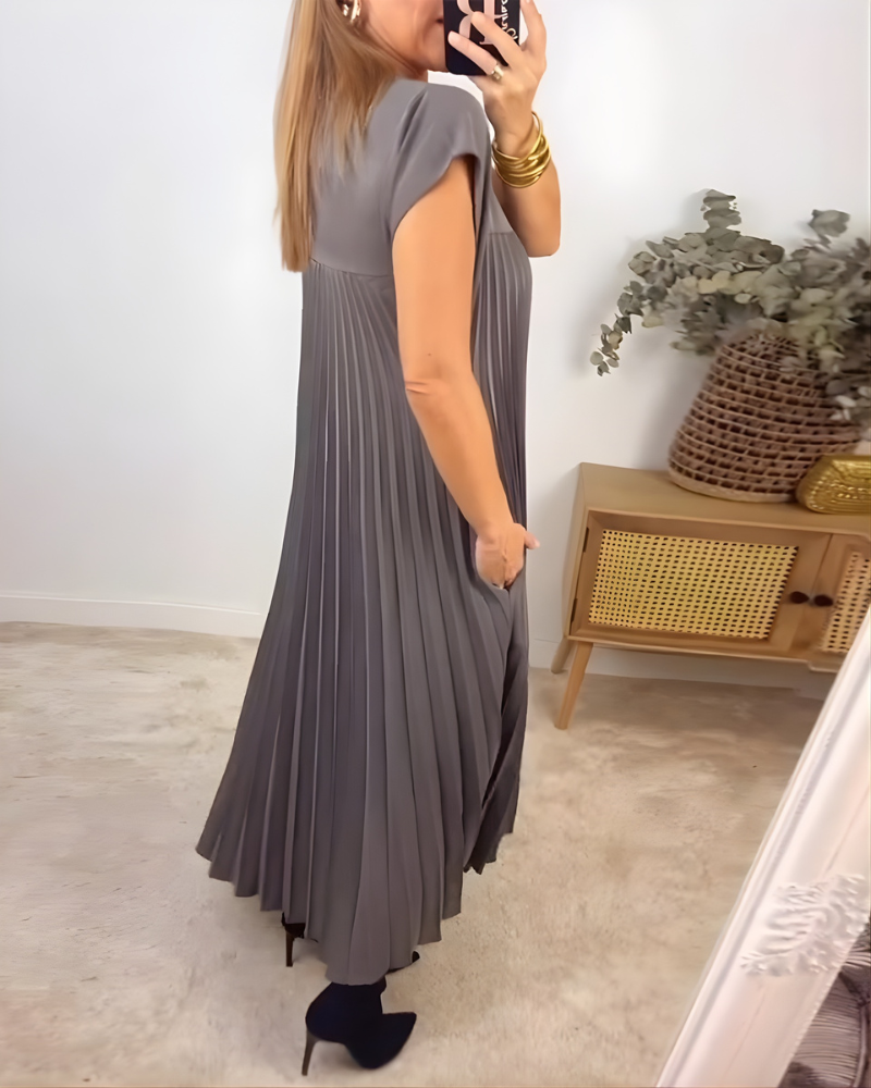 Callista | Elegant Pleated Dress