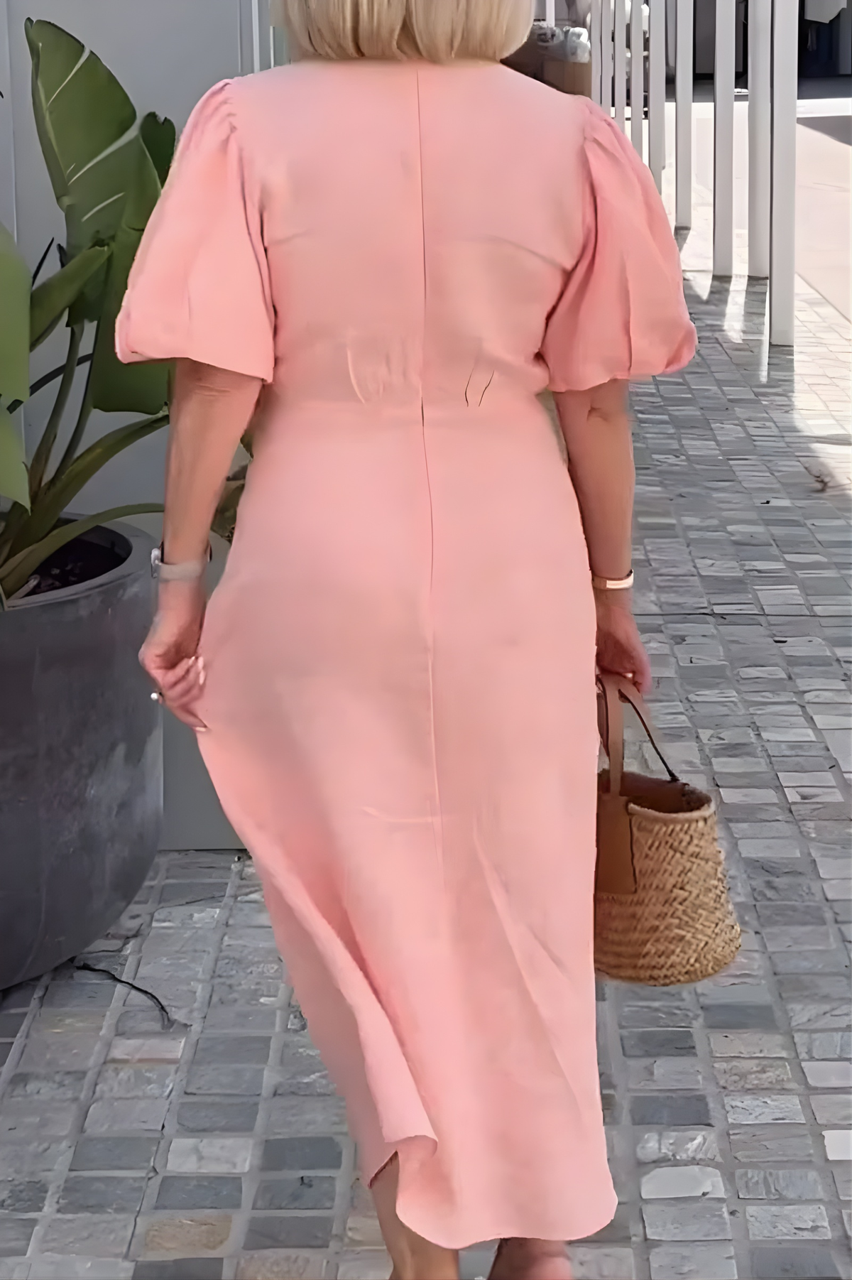 Siena |  V-Neck Sleeve Dress