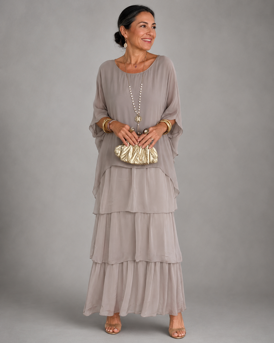 Vanessa | Elegant Flowing Maxi Dress