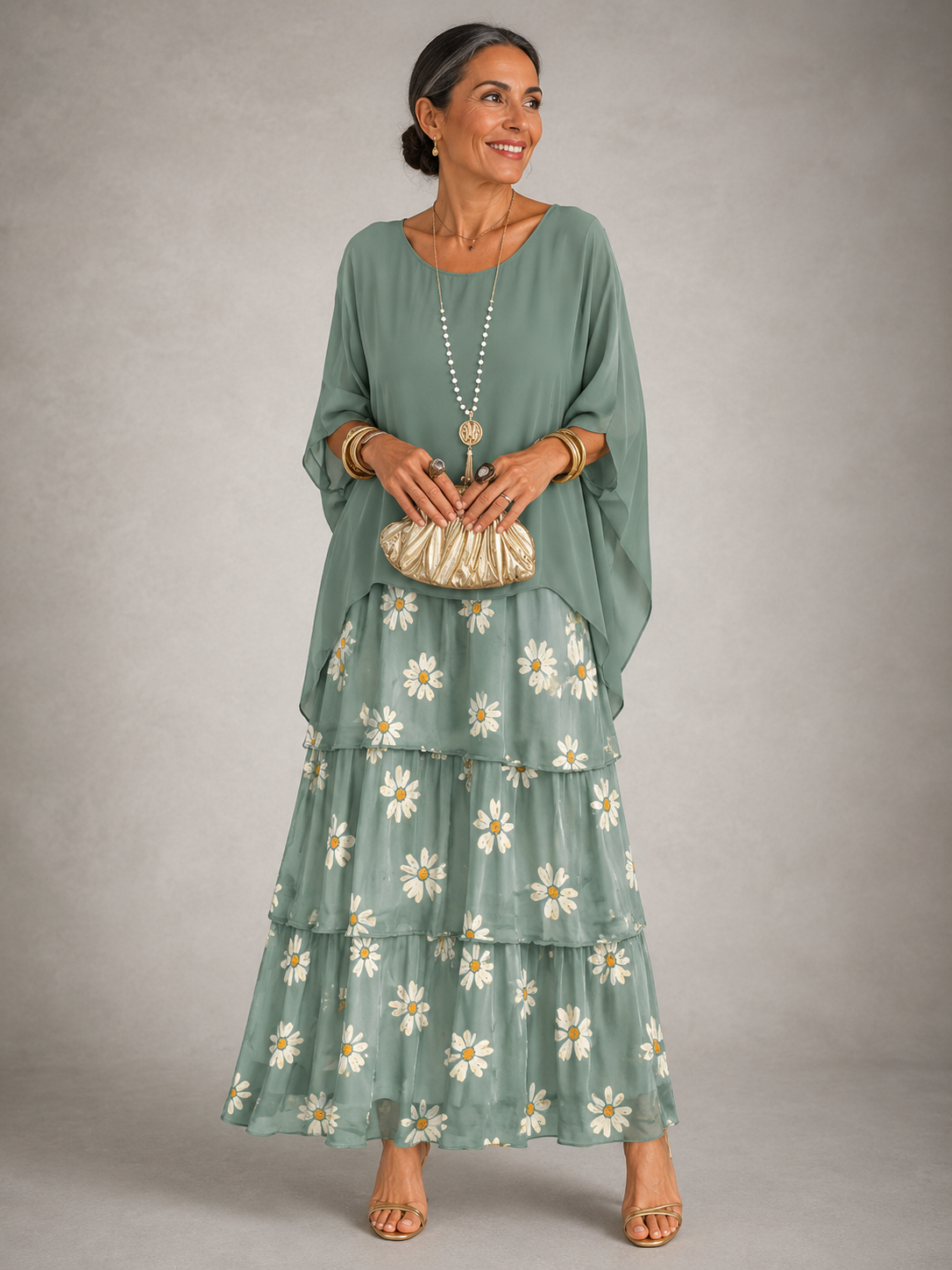 Vanessa | Elegant Flowing Maxi Dress