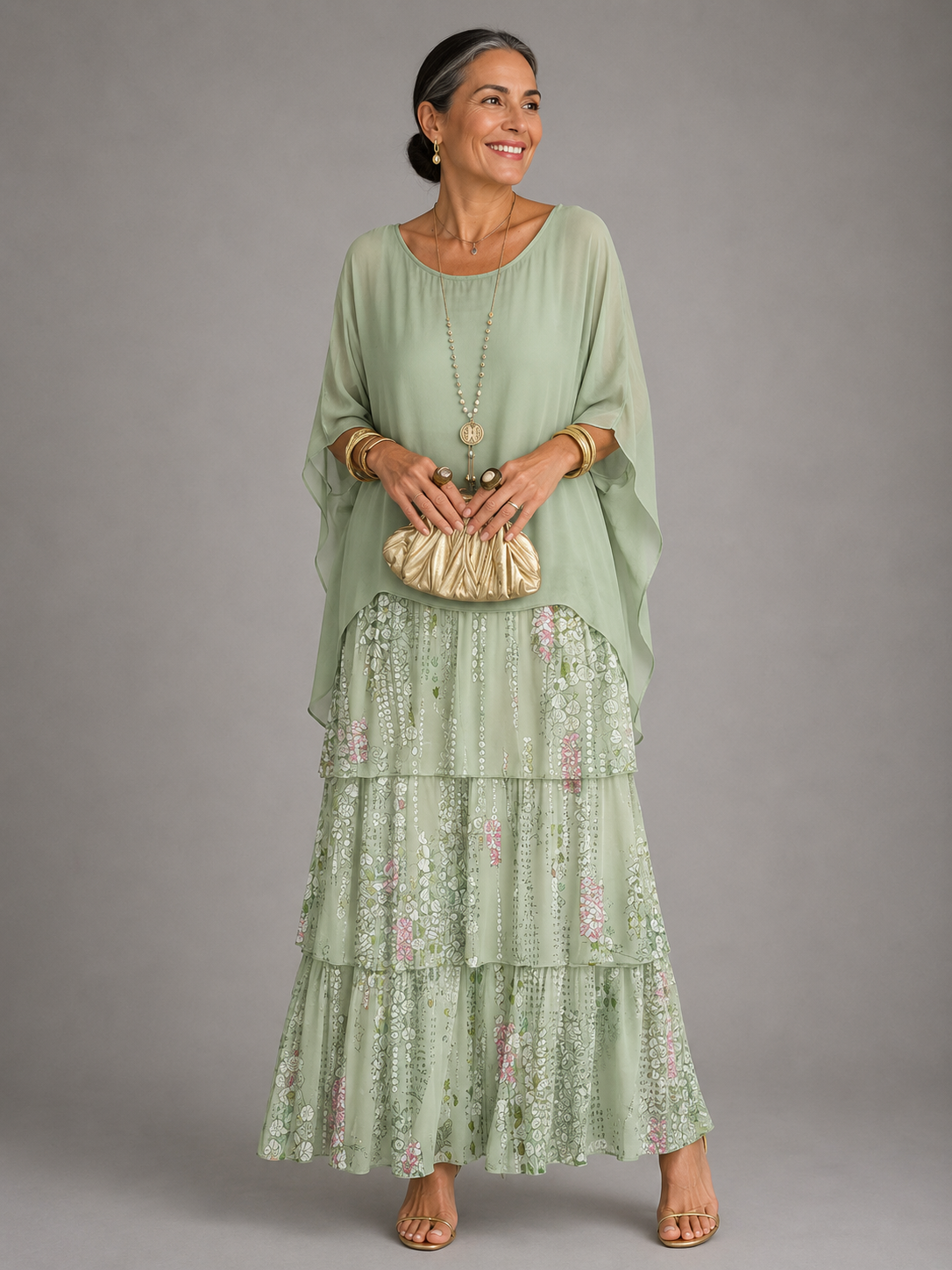 Vanessa | Elegant Flowing Maxi Dress