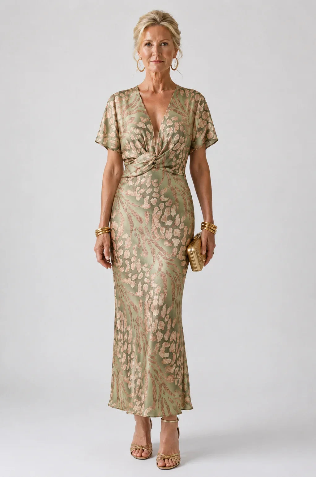 Anastasia | Elegant Floral Maxi Dress