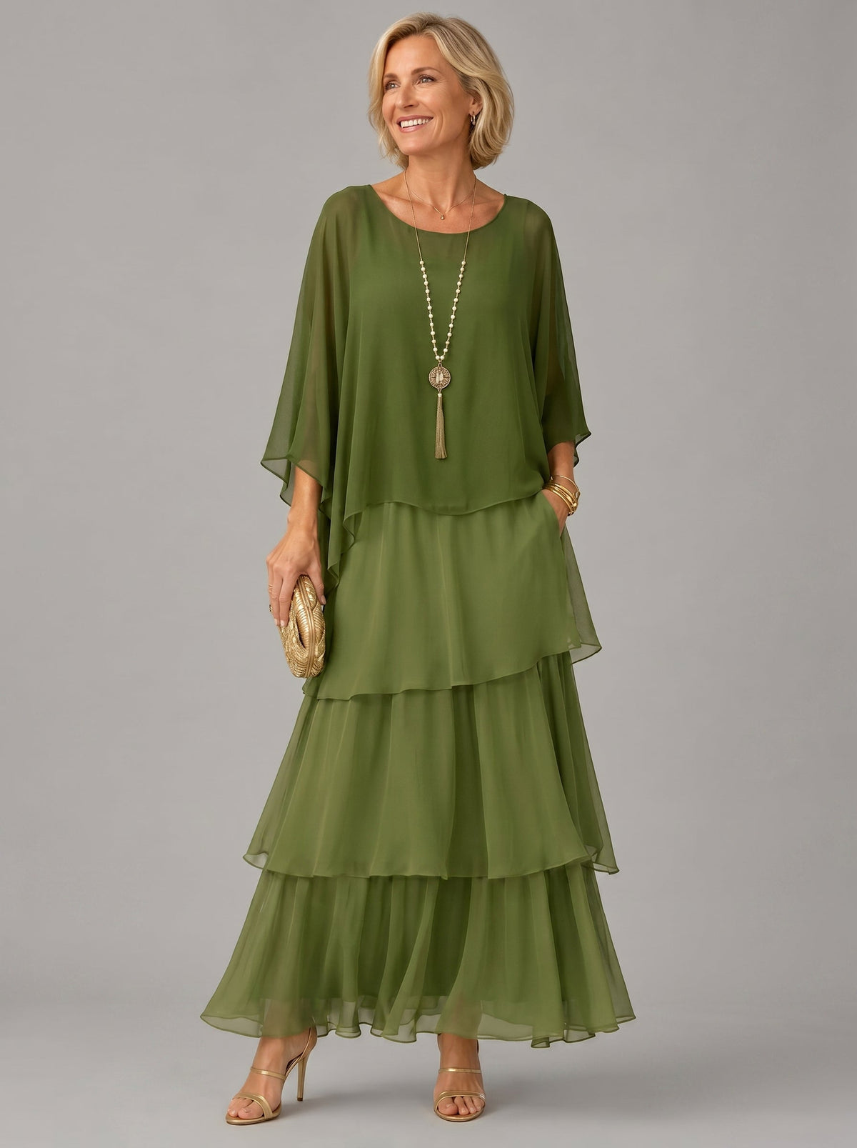 Vanessa | Elegant Flowing Maxi Dress