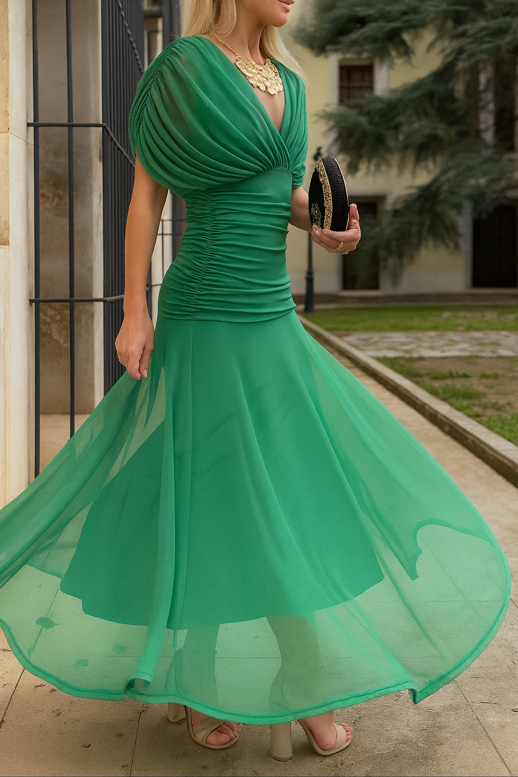 Orianna | Elegant Mesh Dress