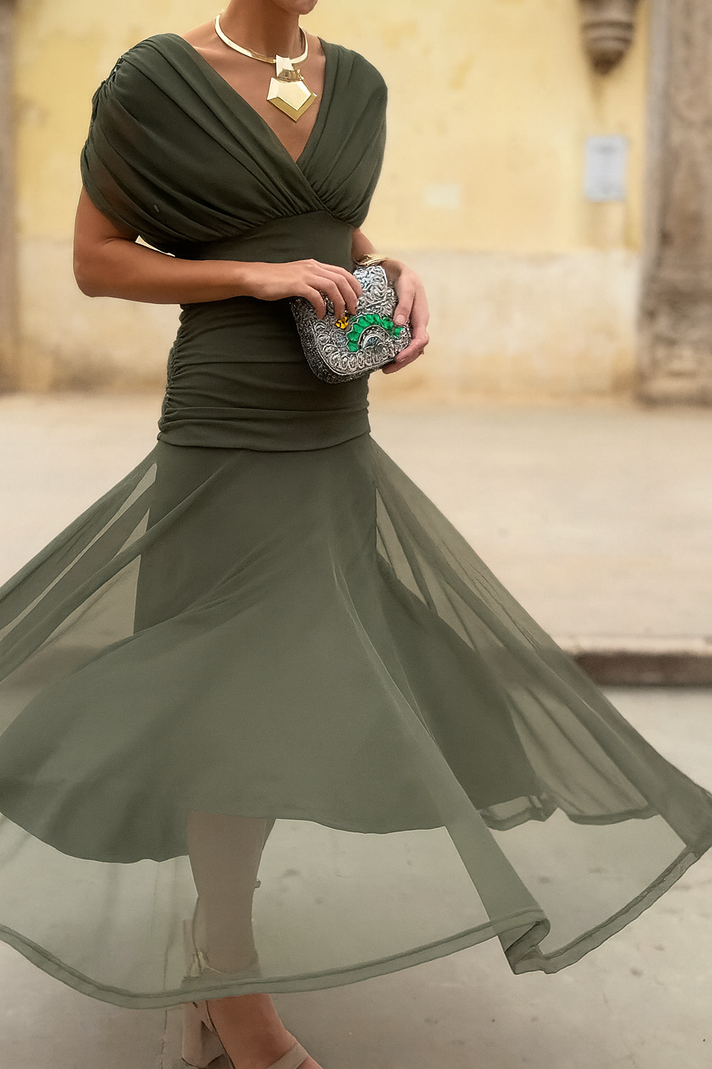 Orianna | Elegant Mesh Dress