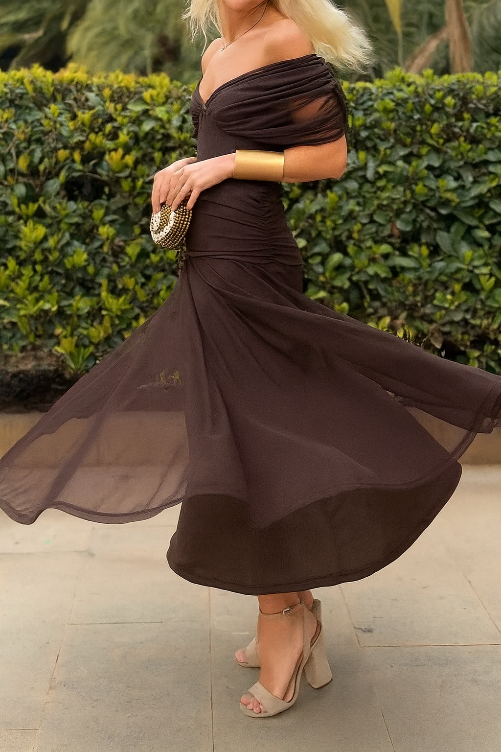 Orianna | Elegant Mesh Dress