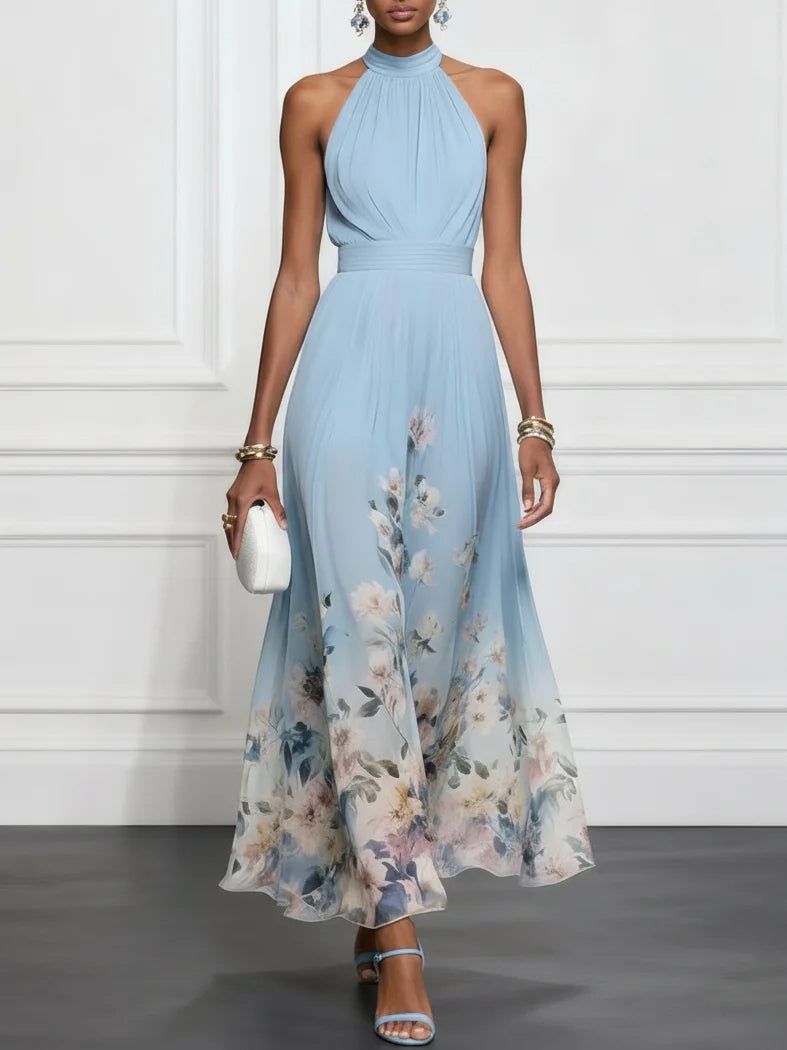 Kali | Elegant Floral Maxi Dress