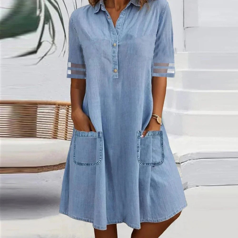 Ashly | Casual Denim Dress