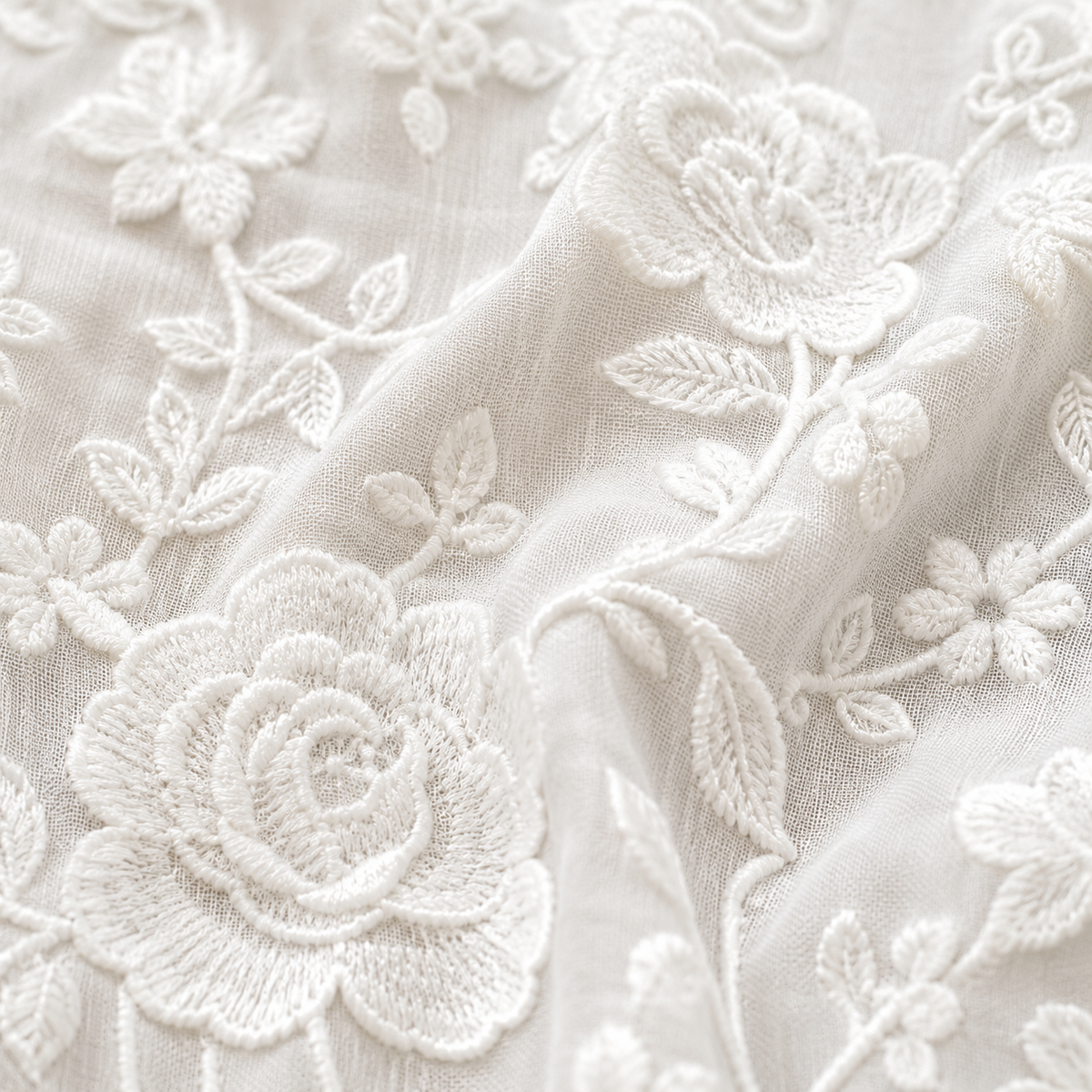 Maxime | White Vintage Floral Print Blouse