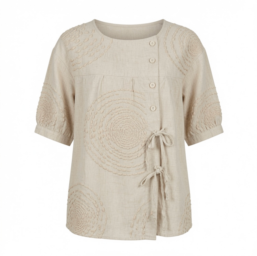 Mirabelle | Embroidered Casual Top