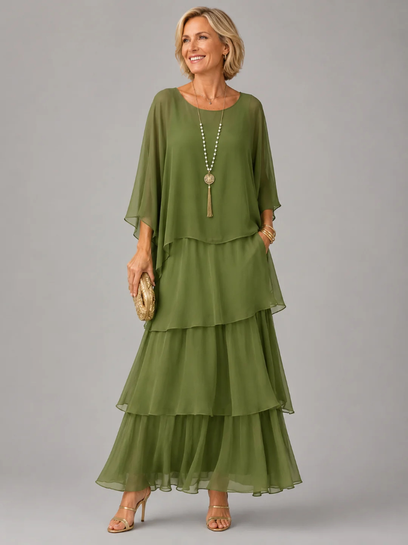 Vanessa | Elegant Flowing Maxi Dress