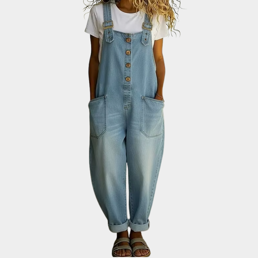 Juniper | Soft Denim Overalls