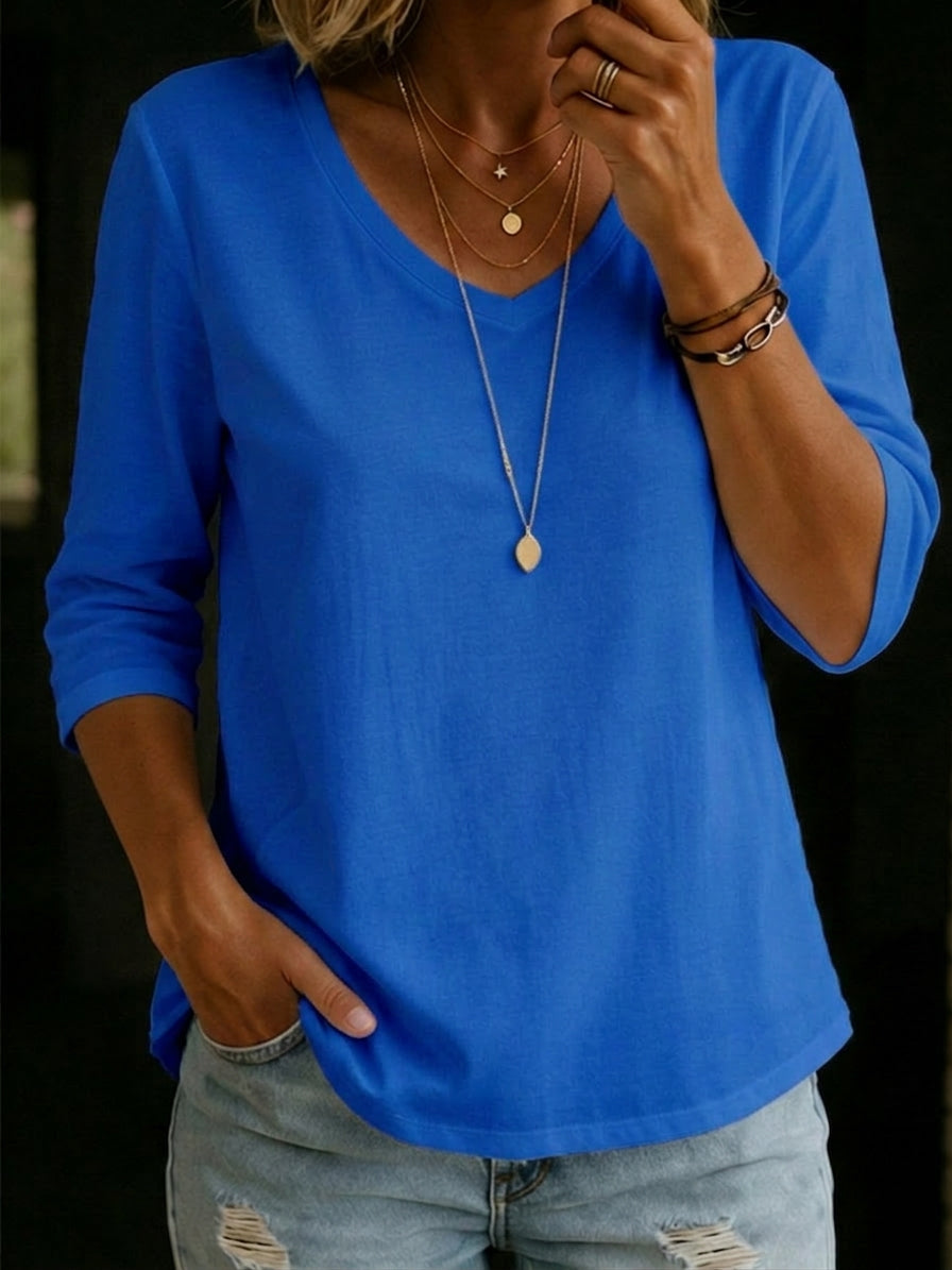 Cleo | Essential Comfort Half Sleeve Tee